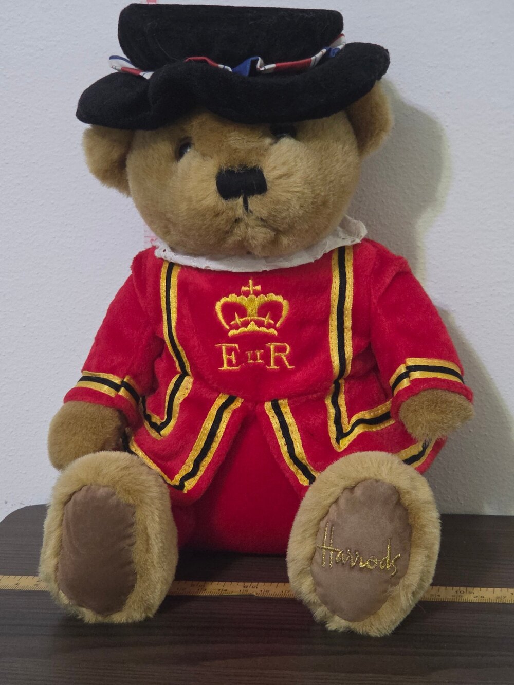 Harrods Knightsbridge "Royal Beefeater" signature teddy bear